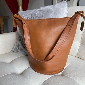 Coach Vintage Duffle Feed Sac XL Shoulder Bag NYC